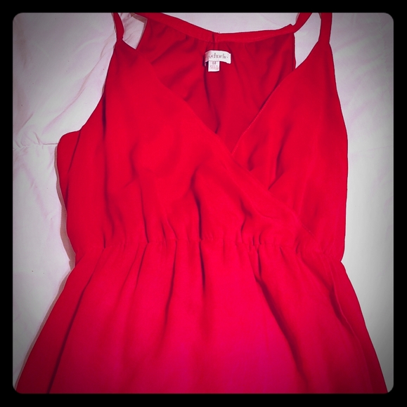charming charlie red dress